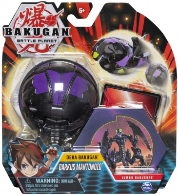 Figurina bila Bakugan Deka Jumbo Darkus Mantonoid Spin Master