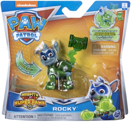 PATRULA CATELUSILOR FIGURINA SUPER EROU ROCKY SPIN MASTER