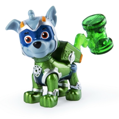PATRULA CATELUSILOR FIGURINA SUPER EROU ROCKY SPIN MASTER