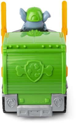 PATRULA CATELUSILOR VEHICULE CU FIGURINA ROCKY SPIN MASTER