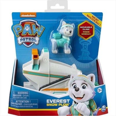 PATRULA CATELUSILOR VEHICULE CU FIGURINA CATELUS EVEREST SPIN MASTER