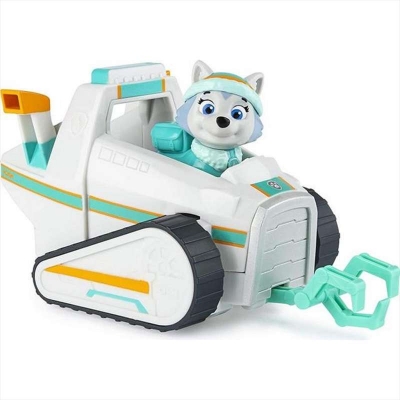 PATRULA CATELUSILOR VEHICULE CU FIGURINA CATELUS EVEREST SPIN MASTER
