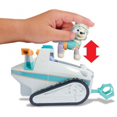 PATRULA CATELUSILOR VEHICULE CU FIGURINA CATELUS EVEREST SPIN MASTER