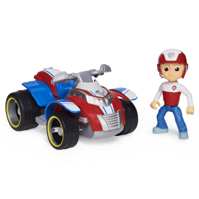 PATRULA CATELUSILOR MASINUTA ATV CU FIGURINA RYDER SPIN MASTER