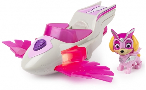PATRULA CATELUSILOR SUPER EROINA SKYE CU AVION SPIN MASTER