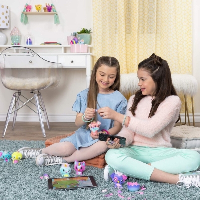 Jucarie de plus Life set, surpriza in ousoare, Hatchtopia 2 buc/set Spin Master