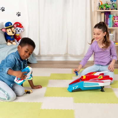 Set Centrul de comanda Superjet cu figurina Patrula Catelusilor Spin Master