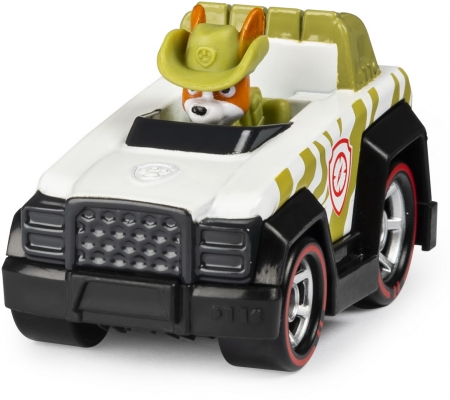 PATRULA CATELUSILOR MACHETA METALICA TRACKER CU MASINA 4X4 SPIN MASTER