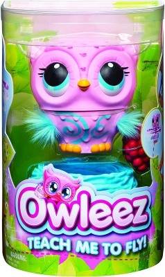 Jucarie interactiva Owleez bufnita care chiar zboara Spin Master