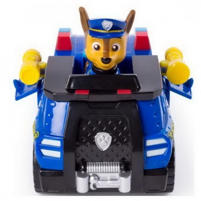 PATRULA CATELUSILOR SET FIGURINA CHASE CU MASINA DE POLITIE SPIN MASTER