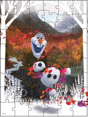 PUZZLE SURPRIZA FROZEN2 CU 48 PIESE IN CUTIE DIAMANT SPIN MASTER