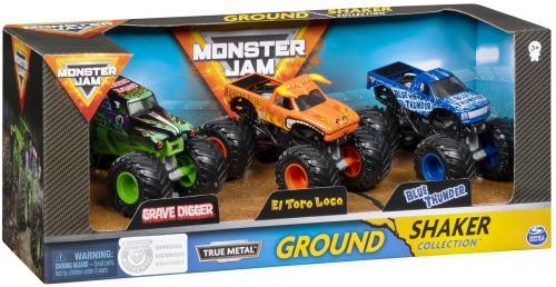 Set 3 masinute, scara 1:64, Monster Jam Spin Master