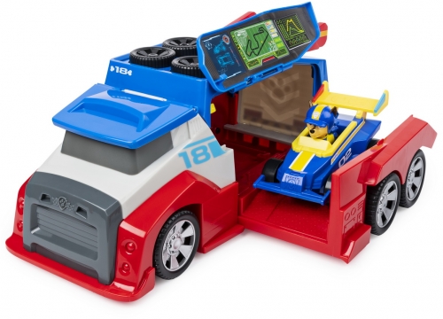 PATRULA CATELUSILOR SET CHASE CAMION PITSTOP SPIN MASTER