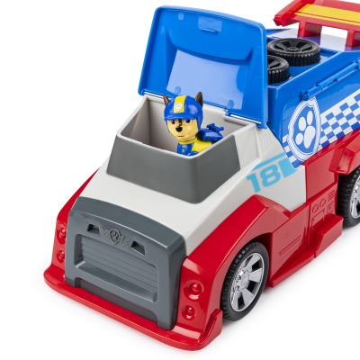 PATRULA CATELUSILOR SET CHASE CAMION PITSTOP SPIN MASTER