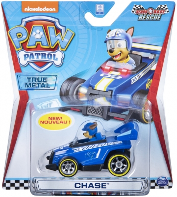 PATRULA CATELUSILOR MASINUTA METALICA DE CURSE CHASE SPIN MASTER