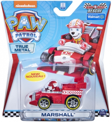 PATRULA CATELUSILOR MASINUTA METALICA DE CURSE MARSHALL SPIN MASTER
