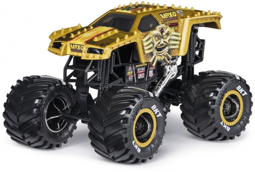Masina de jucarie Machete Metalice, scara 1 la 24, Maximum Destruction Max-d Monster Jam Spin Master