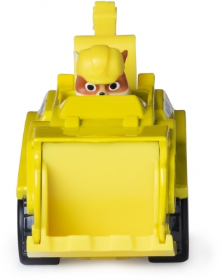Masina de jucarie, macheta metalica, Rubble cu excavator Patrula Catelusilor Spin Master