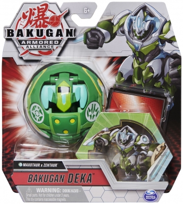 Figurina bila Bakugan S2 Deka Maxotaurus Zentaur Spin Master