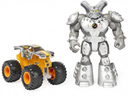 Masina de jucarie Macheta Max D si figurina Maximus Monster Jam Spin Master