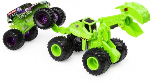 Masina de jucarie Utilaj greu Digz Monster Jam Spin Master
