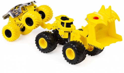 Masina de jucarie Utilaj greu Scoops Monster Jam Spin Master