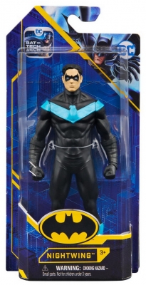 Figurina Nightwing costum Metal Tech, 15 cm, Spin Master