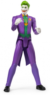Figurina Joker cu 11 puncte de articulatie, 30 cm, Batman Spin Master