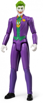 Figurina Joker cu 11 puncte de articulatie, 30 cm, Batman Spin Master