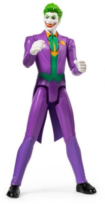 Figurina Joker cu 11 puncte de articulatie, 30 cm, Batman Spin Master