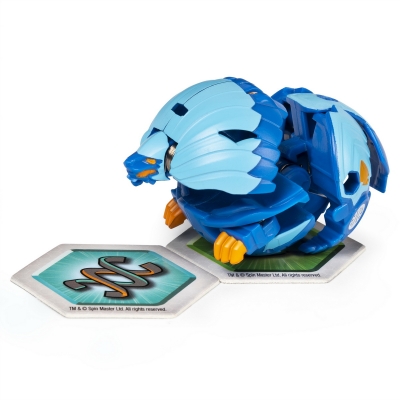 Figurina bila Bakugan S2 Basic Hydorous cu card Baku-gear Spin Master