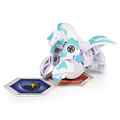 Figurina bila Bakugan S2 Basic Pegatrix cu card Baku-gear Spin Master