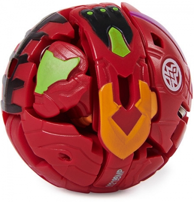Figurina bila Bakugan S2 Basic Dragonoid cu card Baku-gear Spin Master