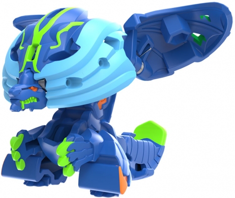 Figurina bila Bakugan S2 Basic Hydorous cu card Baku-gear Batrix Spin Master