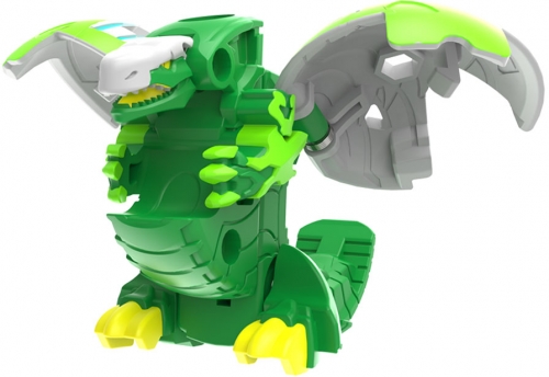 Figurina bila Bakugan S2 Basic Trox cu card Baku-gear Sairus Spin Master