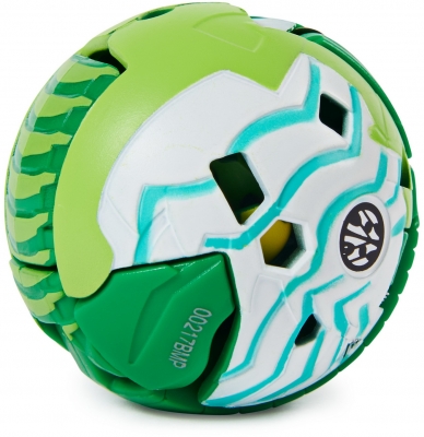 Figurina bila Bakugan S2 Basic Trox cu card Baku-gear Sairus Spin Master