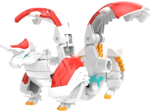 Figurina bila Bakugan S2 Basic Pegatrix cu card Baku-gear Spin Master