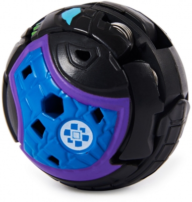 Figurina bila Bakugan S2 Basic Howlkor cu card Baku-gear Ramparian Spin Master