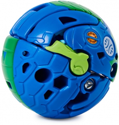 Figurina bila Bakugan S2 Basic Fangzor cu card Baku-gear Spin Master