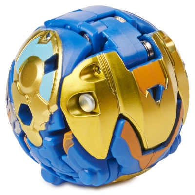 Figurina bila Bakugan S2 Ultra Hydorous Tryno cu card Baku-gear Spin Master