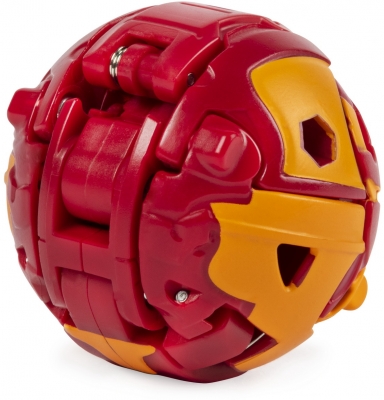 Figurina bila Bakugan S2 Ultra Dragonoid cu echipament Baku-gear Magma Blaster Spin Master