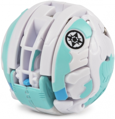 Figurina bila Bakugan S2 Ultra Pegatrix cu echipament Baku-gear Haos Lightning Striker Spin Master