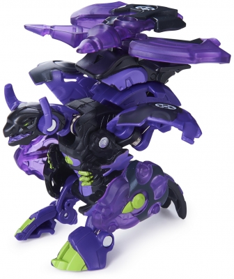 Figurina bila Bakugan S2 Ultra Eenoch cu echipament Baku-gear Spin Master