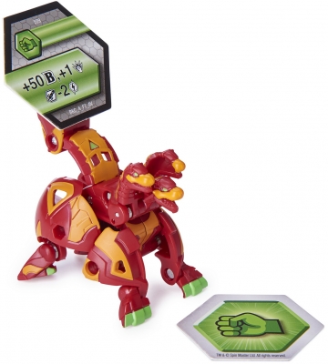 Figurina bila Bakugan S2 Ultra Howlkor cu echipament Baku-gear Spin Master