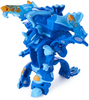 Figurina bila Bakugan S2 Ultra Dragonoid cu echipament Baku-gear Spin Master