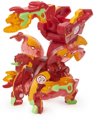 Figurina bila Bakugan S2 Ultra Pegatrix cu echipament Baku-gear Spin Master