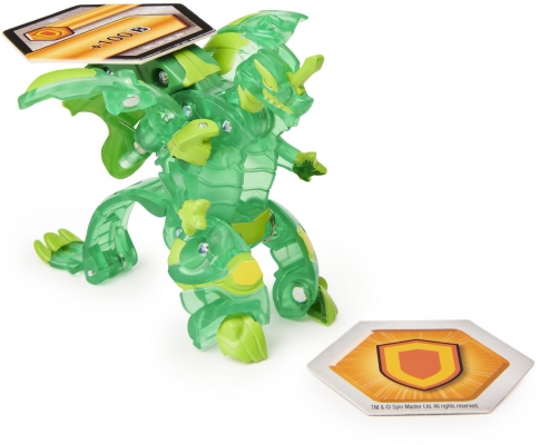 Figurina bila Bakugan S2 Ultra Dragonoid cu echipament Baku-gear Ventornado Spin Master