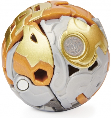 Figurina bila Bakugan S2 Ultra Eenoch cu echipament Baku-gear Bakufuser Spin Master