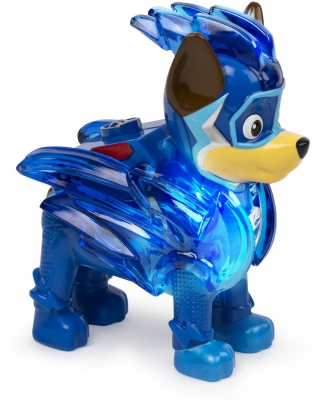 Figurina luminoasa Chase Charged Up Patrula Catelusilor Spin Master