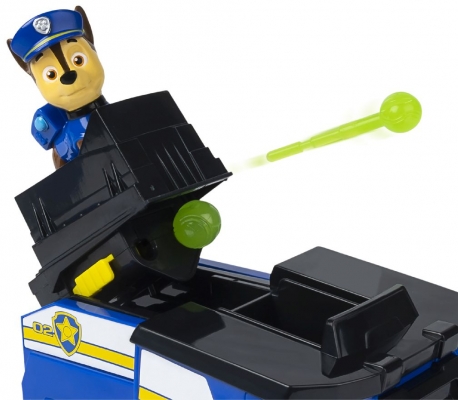 Masina de jucarie, 2 in1, Split second Chase, masina de politie Patrula Catelusilor Spin Master